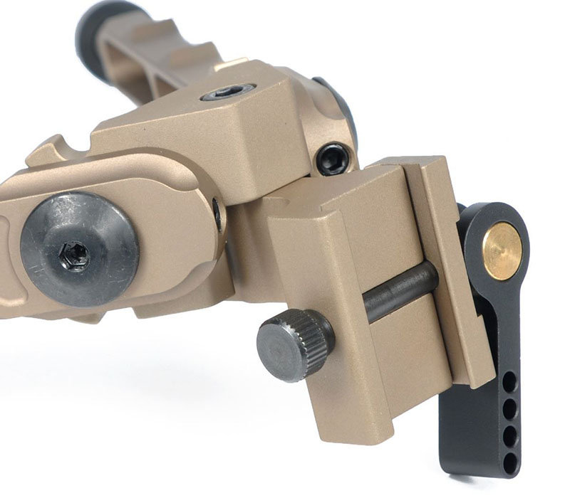 BR-4 QD Bipod Rifle Bipod Tactical Bipod 5.3 Inches Adjustable T